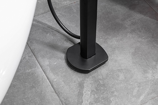 Allen Brau Смеситель для ванны Infinity 5.21009-31 (с внутренней частью) черный матовый – картинка-9